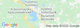 Vyshniy Volochek map